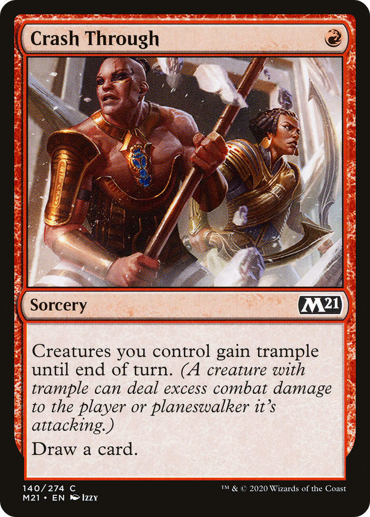 Crash Through (M21-140) - Core Set 2021