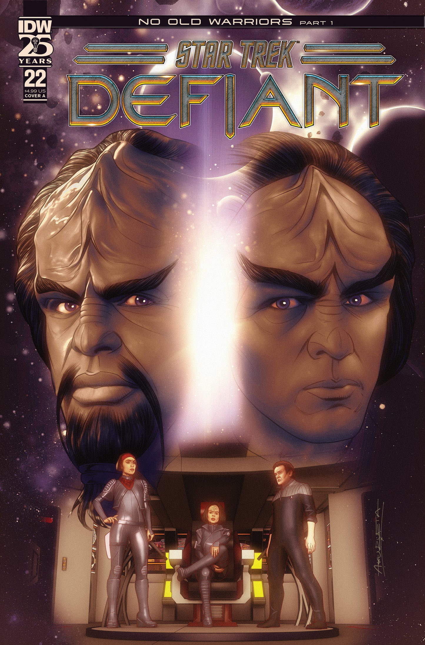 Star Trek Defiant #22 A Unzueta (01/08/2025) Idw - Golden Apple Comics