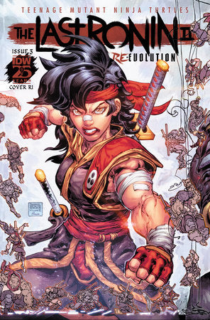 Teenage Mutant Ninja Turtles Last Ronin II Re-Evolution #3 D 1:25 Freddie Williams II Variant (10/16/2024) IDW - Golden Apple Comics