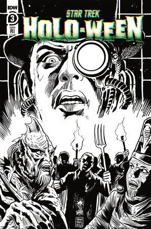 Star Trek Holoween #3 C 1:10 Francavilla Variant (10/18/2023) Idw - Golden Apple Comics