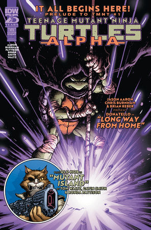 Teenage Mutant Ninja Turtles TMNT Alpha #1 A Chris Burnham Jason Aaron (06/05/2024) Idw