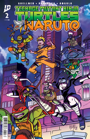Teenage Mutant Ninja Turtles X Naruto #2 E 1:25 Felipe Smith Variant (01/22/2025) Idw