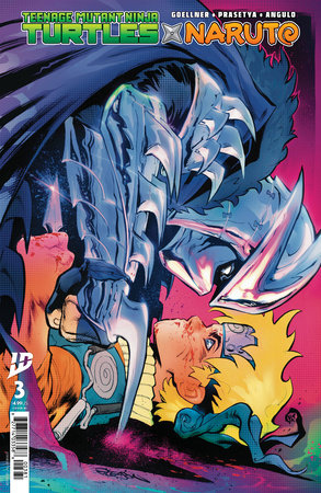 Teenage Mutant Ninja Turtles X Naruto #3 A1 Cover Set Of 8 1:25 1:50 1:75 1:100 (03/26/2025) Idw