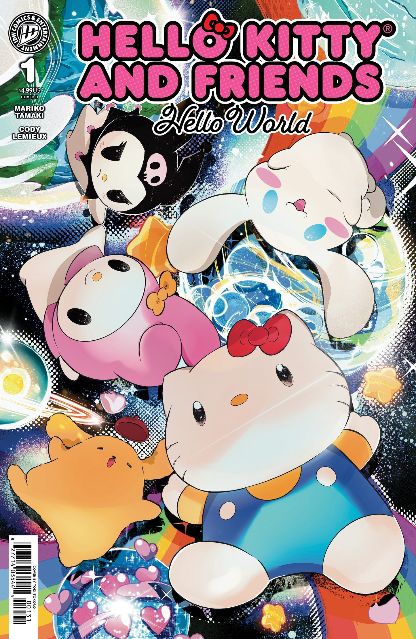 Hello Kitty And Friends Hello World! #1 A1 Cover Set Of 8 1:25 1:50 1:100 (08/12/2026) Idw - Golden Apple Comics