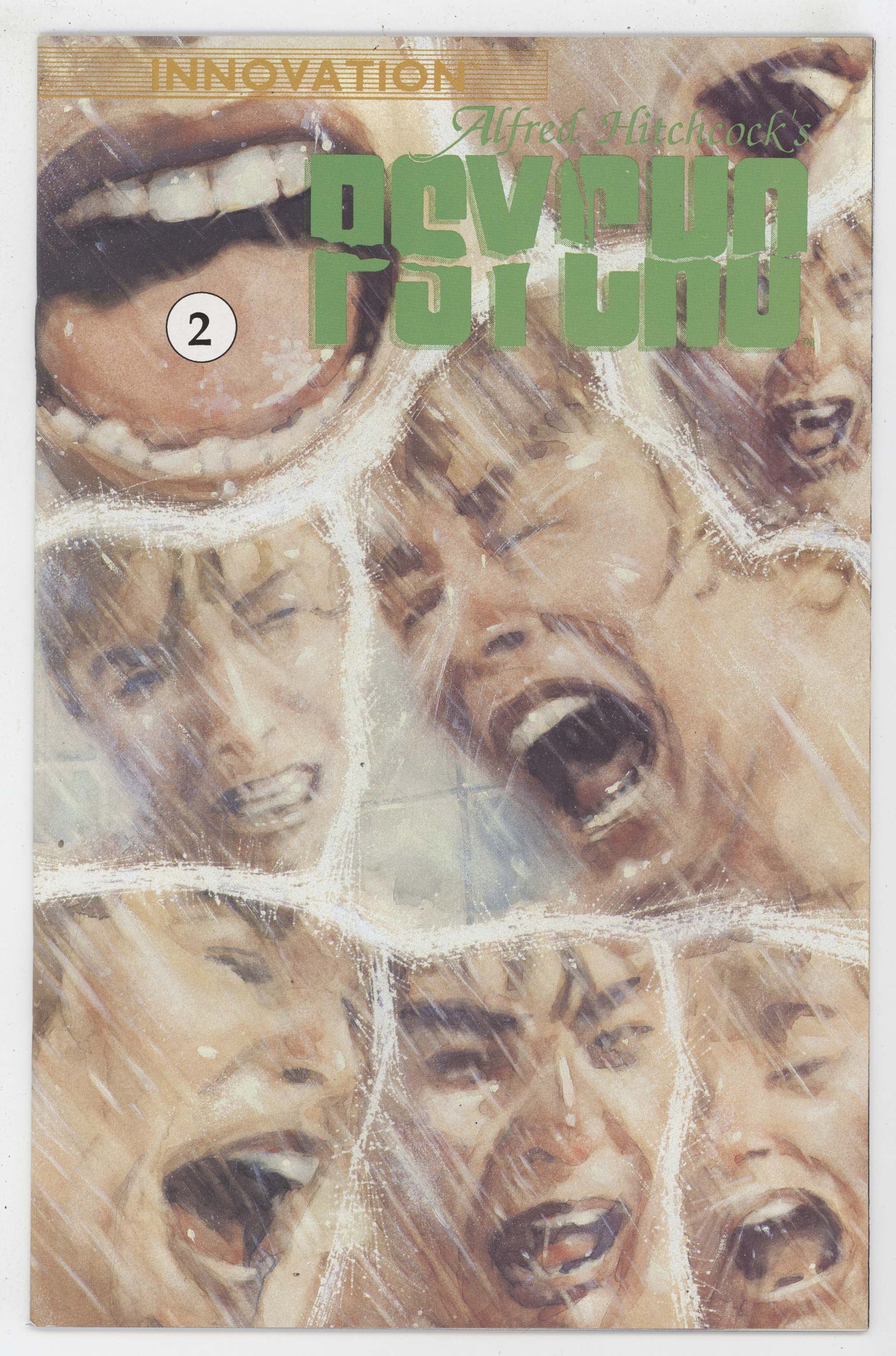 Psycho 2 Innovation 1992 NM Alfred Hitchcock Norman Bates Motel Shower