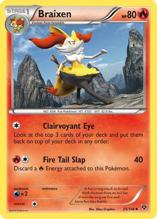 Braixen 025/146 - XY Base Set