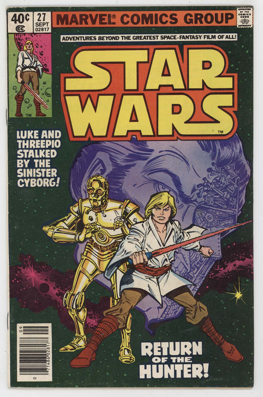 Star Wars 27 Marvel 1979 FN Luke Skywalker C-3PO R2-D2 Carmine Infantino