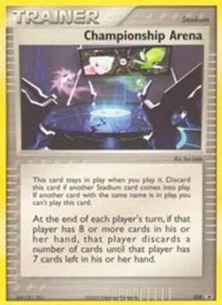Championship Arena (2005 World Championships) 028/40 - Nintendo Promos