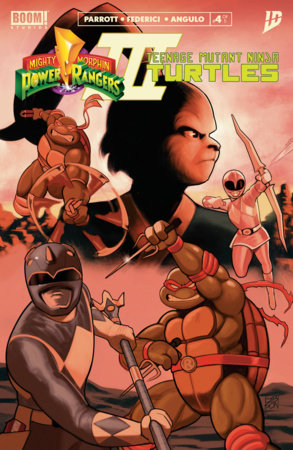 Mighty Morphin Power Rangers Teenage Mutant Ninja Turtles Iii #4 J Foc Reveal Jordan Gibson (01/21/2026) Boom