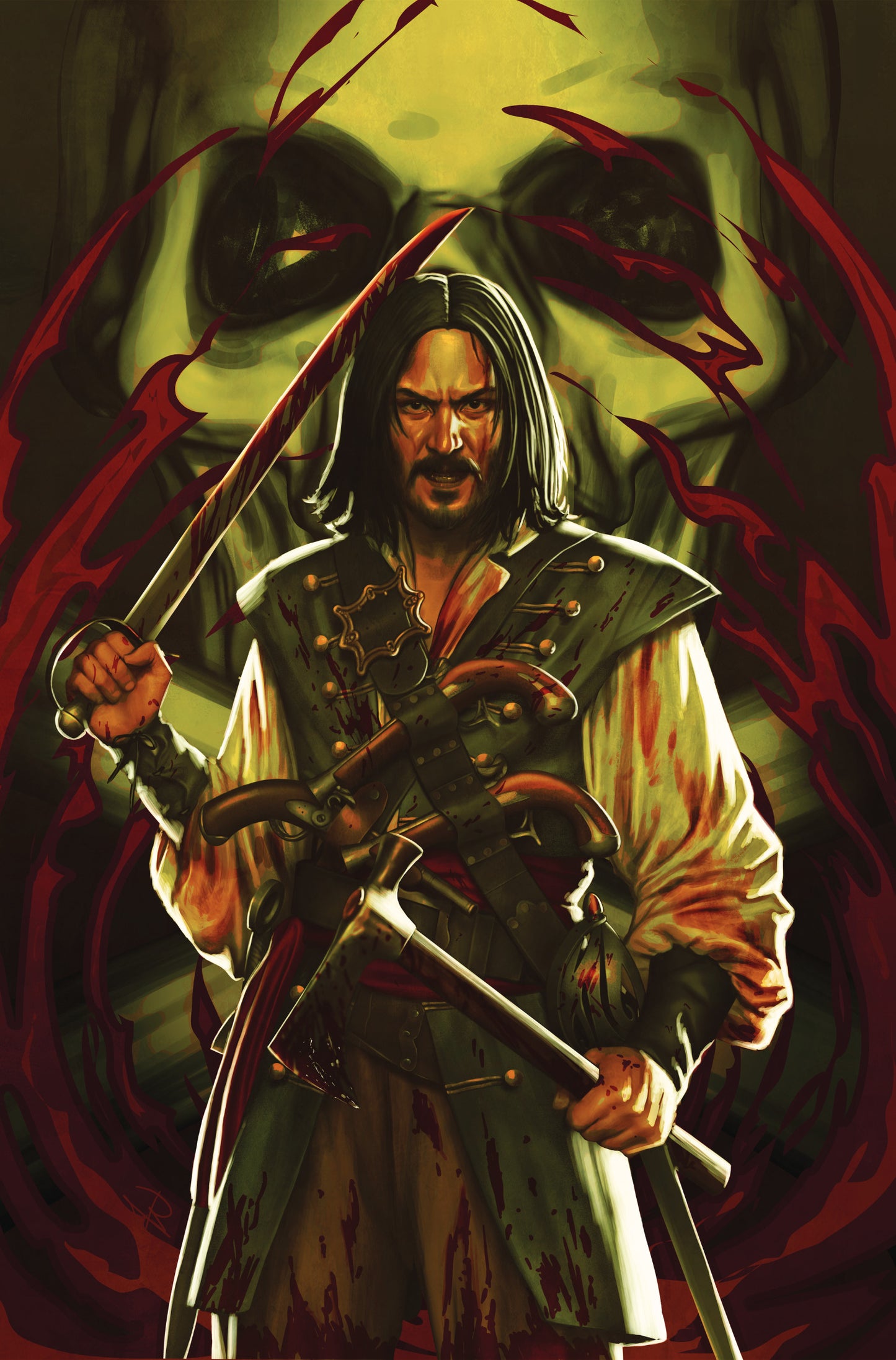 Brzrkr The Bleeding Tide #1 F 1:10 Virgin Rebeca Puebla (11/26/2025) Boom - Golden Apple Comics