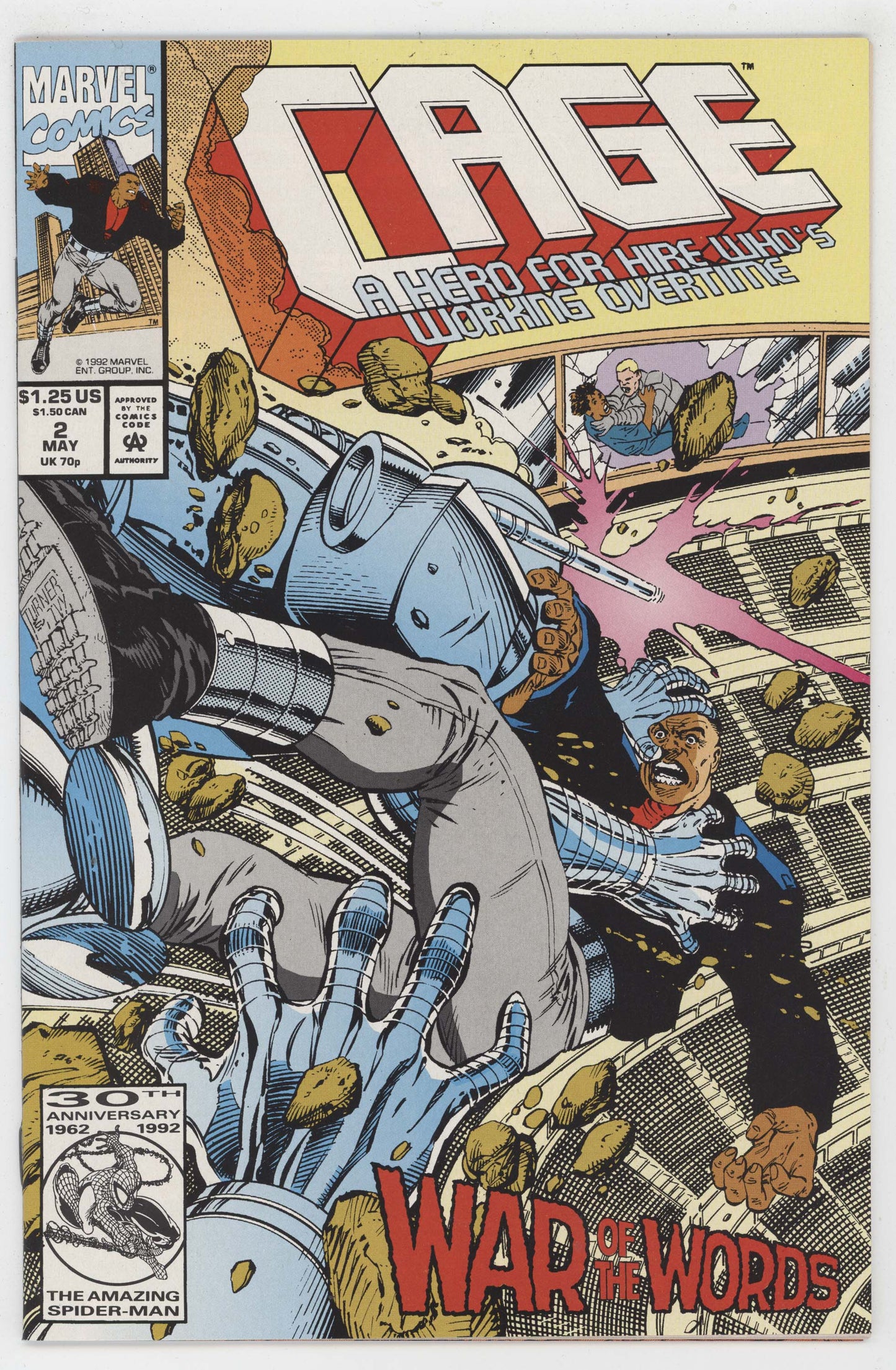 Cage 2 Marvel 1992 NM Dwayne Turner Chris Ivy - Golden Apple Comics