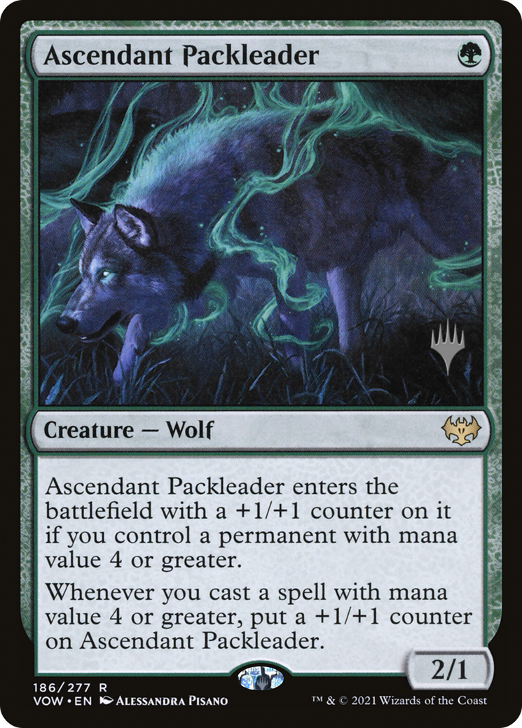Ascendant Packleader (PPMID-) - Innistrad: Crimson Vow Promos