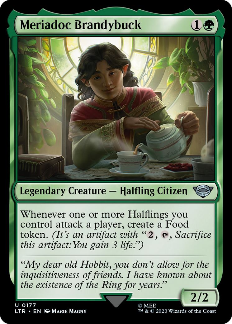 Meriadoc Brandybuck (LTR-177) - The Lord of the Rings: Tales of Middle-earth Foil