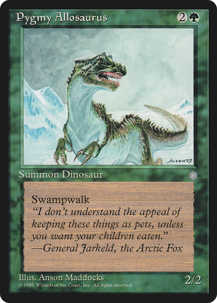 Pygmy Allosaurus (ICE-257) - Ice Age