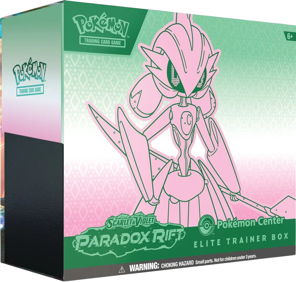 Scarlet & Violet: Paradox Rift - Elite Trainer Box (Iron Valiant) (Pokemon Center Exclusive)