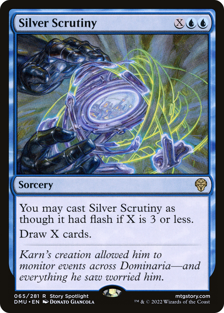 Silver Scrutiny (DMU-065) - Dominaria United