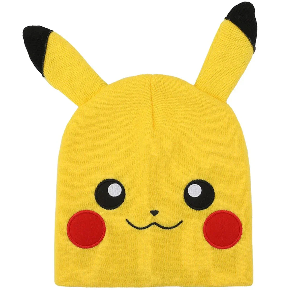 Pokemon Pikachu Big Face Cuffless Beanie