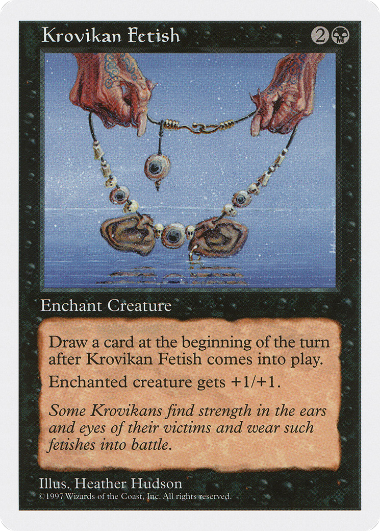 Krovikan Fetish (5ED-172) - Fifth Edition