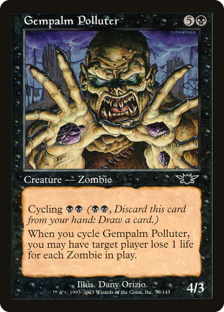 Gempalm Polluter (LGN-070) - Legions Foil