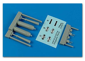 Aerobonus 320034 1/32 WWII CO2 PSH20 Fire Extinguishers