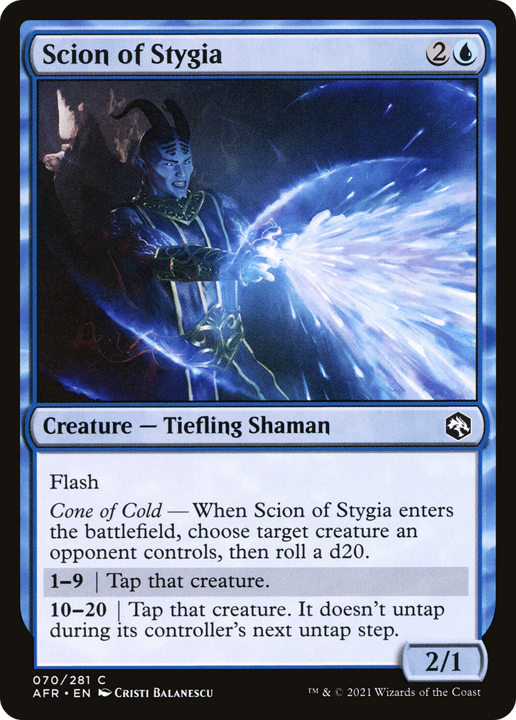 Scion of Stygia (AFR-070) - Adventures in the Forgotten Realms