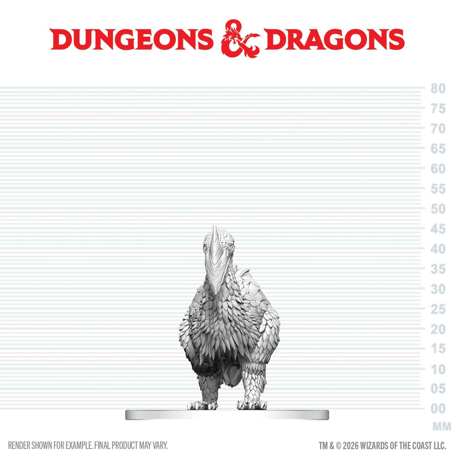 D&D: Nolzur's Marvelous Unpainted Miniatures - Axe Beak