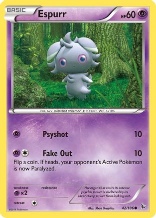 Espurr 042/106 - XY Flashfire