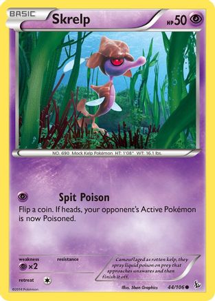 Skrelp 044/106 - XY Flashfire