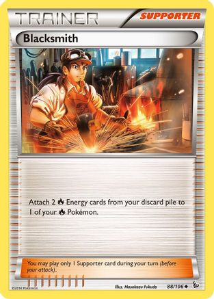 Blacksmith 088/106 - XY Flashfire