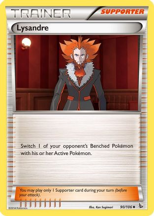 Lysandre 090/106 - XY Flashfire