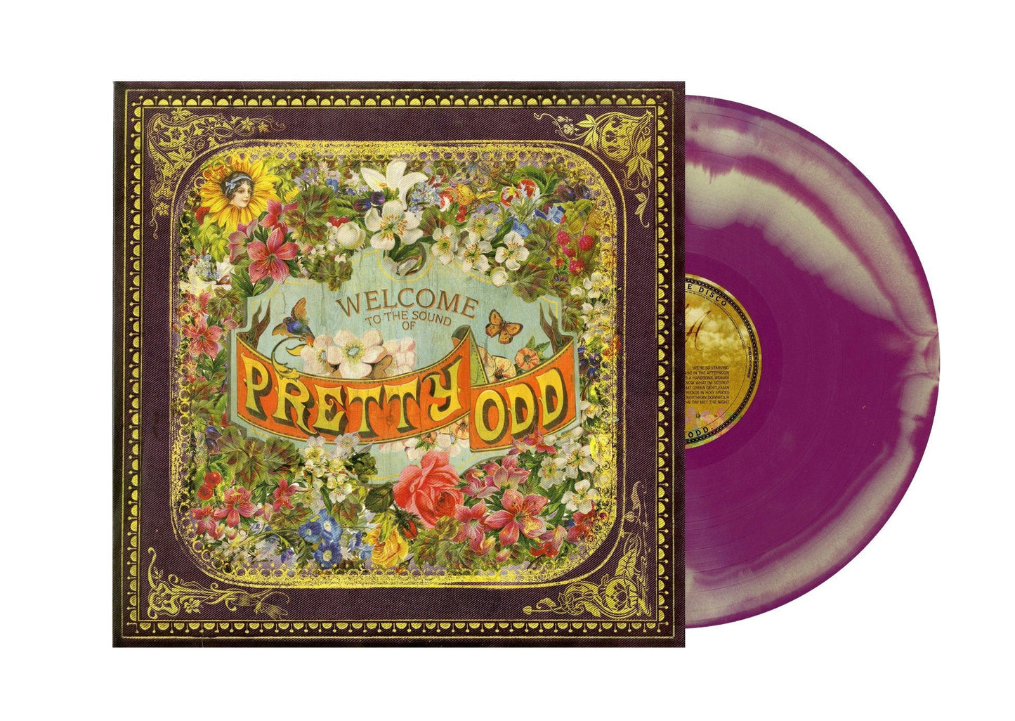 Panic! at the Disco - Pretty. Odd. (Limited Edition Purple and Yellow Swirl Colored Vinyl)