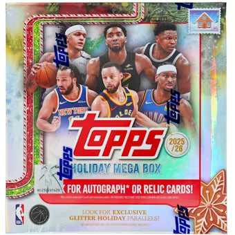 2025/26 Topps Holiday Basketball Mega Box