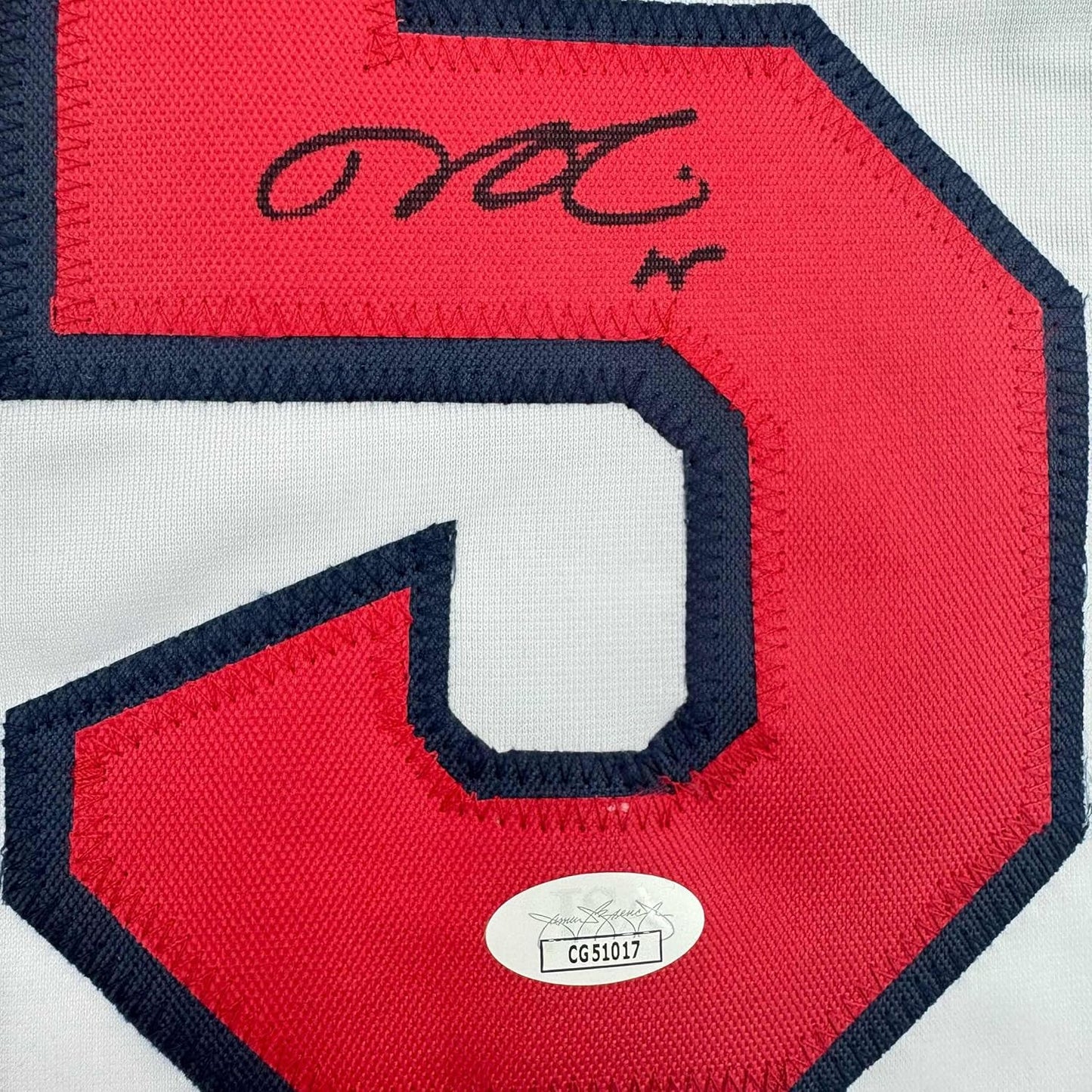 Framed Autographed/Signed Dustin Pedroia 35x39 Boston White Baseball Jersey JSA COA - Golden Apple Comics