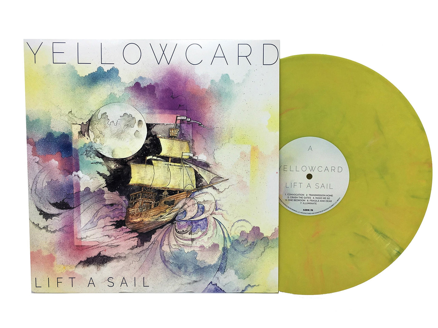 Yellowcard - Lift a Sail (Limited Edition Yellow with Multicolored Swirl Vinyl)