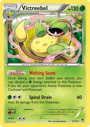 Victreebel 003/111 - XY Furious Fists Holofoil