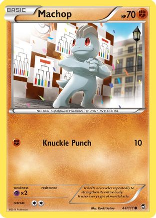 Machop 044/111 - XY Furious Fists