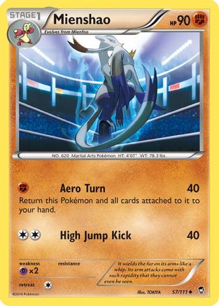 Mienshao 057/111 - XY Furious Fists
