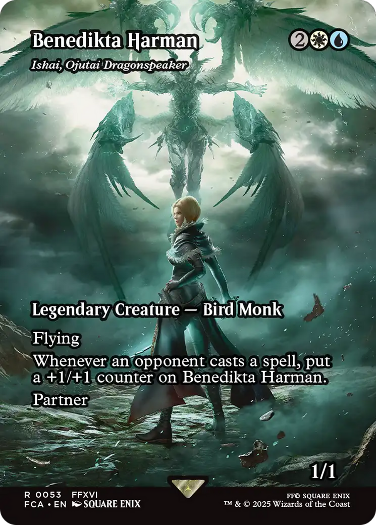 Ishai, Ojutai Dragonspeaker (FCA-053) - FINAL FANTASY: Through the Ages / Benedikta Harman (Borderless) - Golden Apple Comics