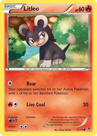 Litleo 011/119 - XY Phantom Forces