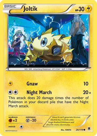 Joltik 026/119 - XY Phantom Forces