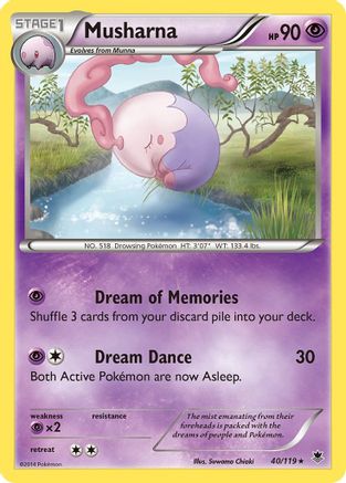 Musharna 040/119 - XY Phantom Forces