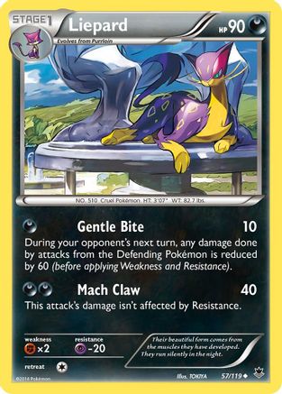 Liepard 057/119 - XY Phantom Forces