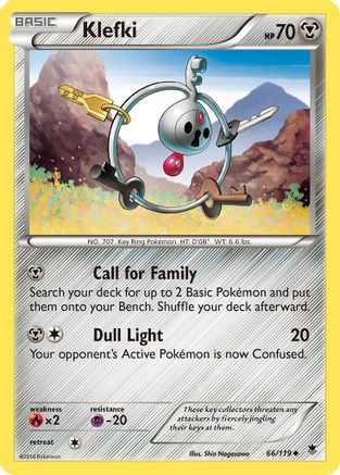 Klefki 066/119 - XY Phantom Forces