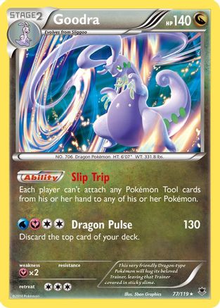 Goodra 077/119 - XY Phantom Forces Holofoil