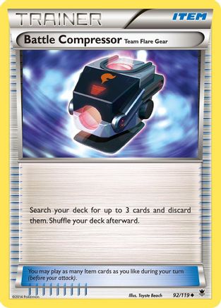 Battle Compressor 092/119 - XY Phantom Forces Reverse Holofoil