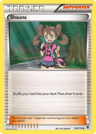 Shauna 104/119 - XY Phantom Forces Reverse Holofoil