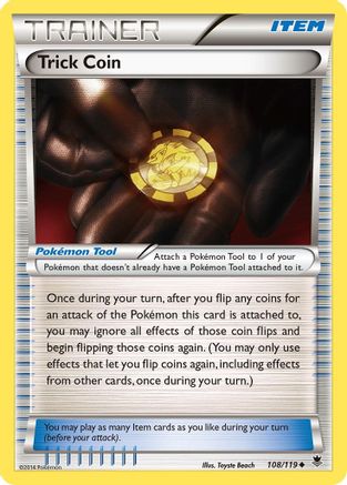 Trick Coin 108/119 - XY Phantom Forces
