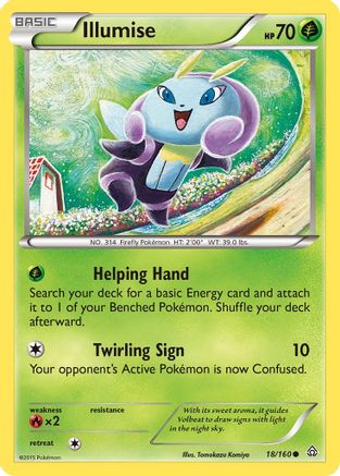 Illumise 018/160 - XY Primal Clash