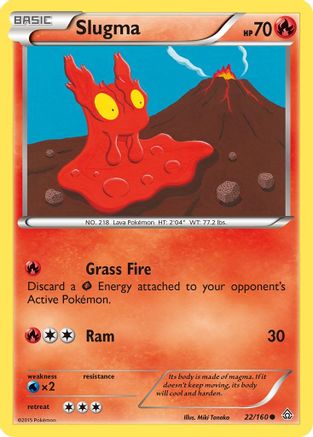 Slugma 022/160 - XY Primal Clash