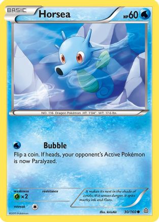 Horsea 030/160 - XY Primal Clash
